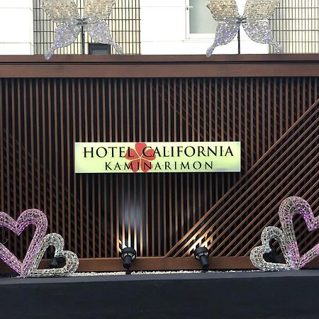 Hotel California Kaminarimon (Adults Only) Tokio Exterior foto